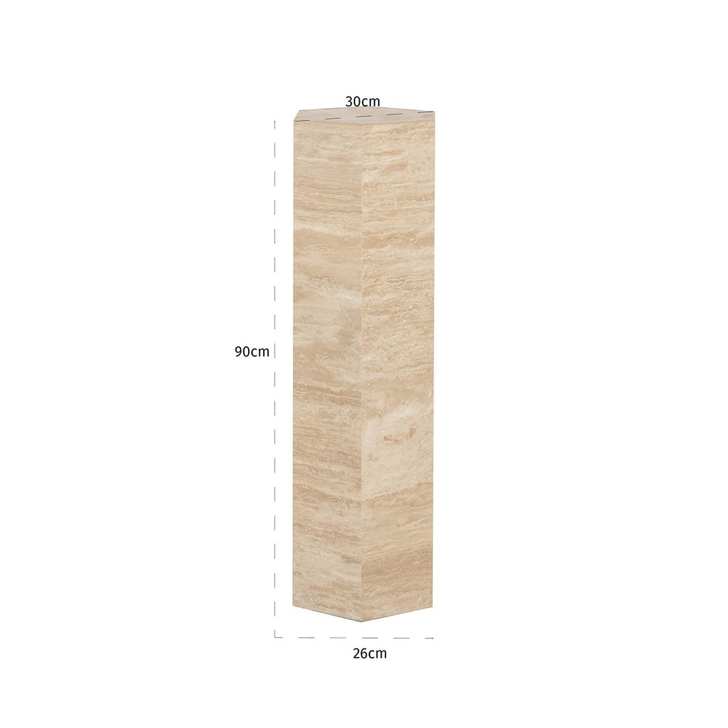 Pilaar Vespin natural beige travertine (Beige)