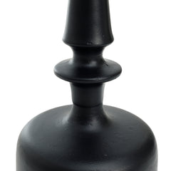 Resha Black alu sidetable matte finish round