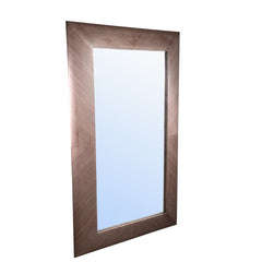 Salima Natural firwood veneer mirror rectangle L