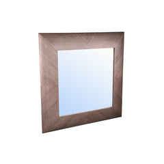 Salima Natural firwood veneer mirror rectangle S