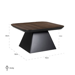 Salontafel Bonvoy brown (Brown)