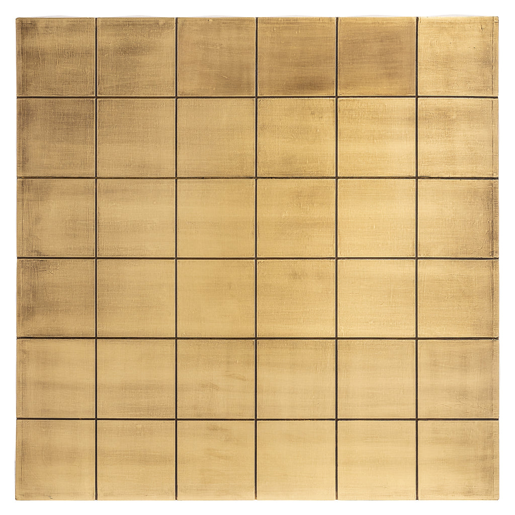 Salontafel Collada incl. glasplaat (Brushed Gold)