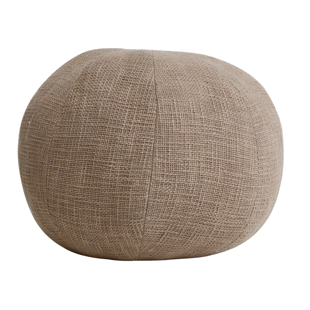 Sanah Brown boucle cushion ball L