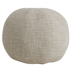 Sanah Cream boucle cushion ball L