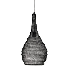 Sarsa Black iron hanging lamp wire design