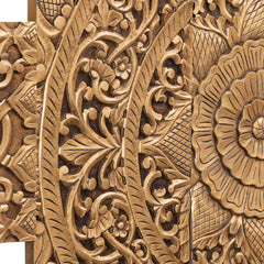 Sharlene Gold MDF antique carved wallpanel 5 pcs