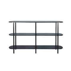 Sophisticated Metal Black sidetable