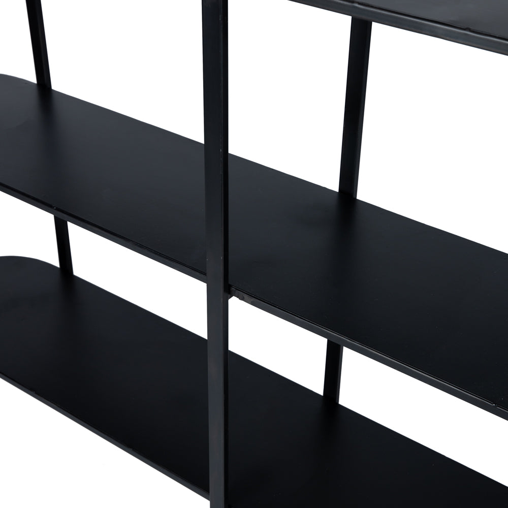 Sophisticated Metal Black sidetable