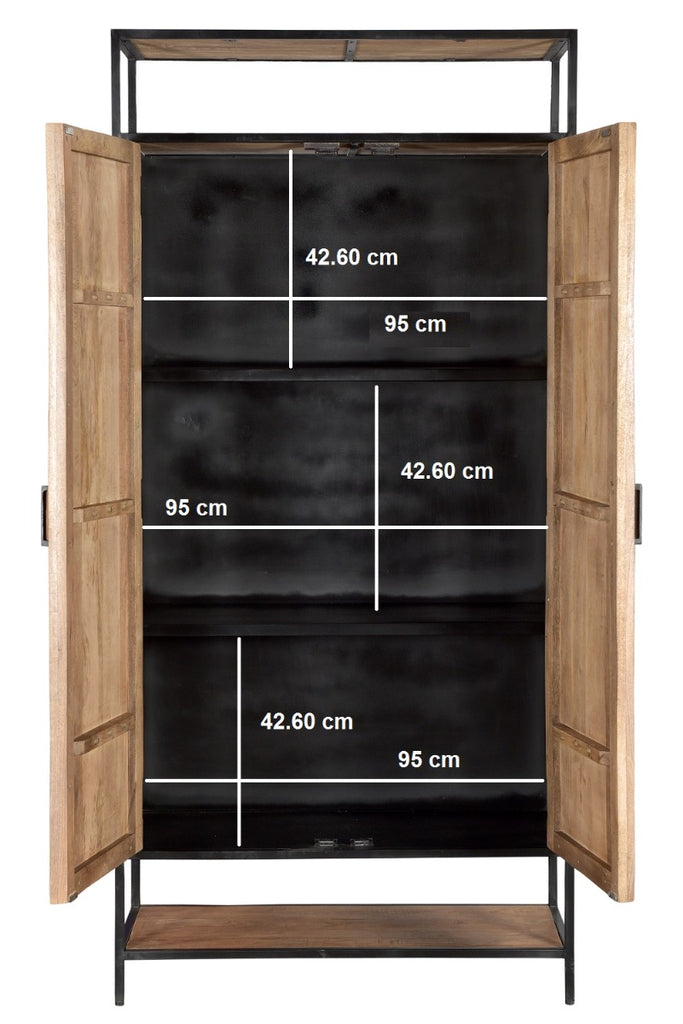 Sturdy 2 Doors 100cm