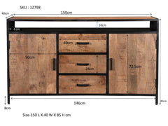 Sturdy Open 150 cm