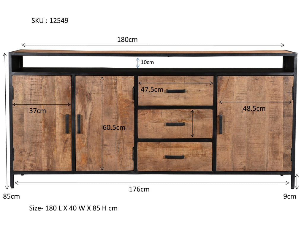 Sturdy Open 180 cm