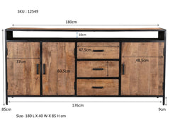 Sturdy Open 180 cm