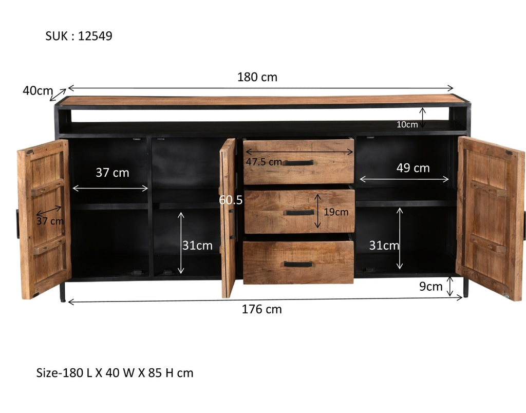 Sturdy Open 180 cm