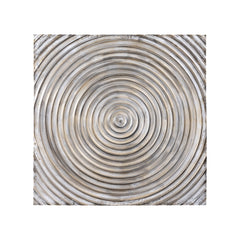 Tichya Bronze MDF carved wallpanel circles L