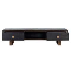 TV-dressoir Hunter 2-laden (Black rustic)