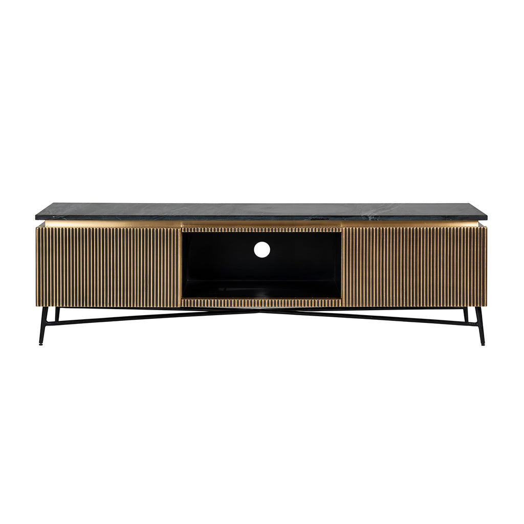 TV-Dressoir Ironville 2-deuren (Gold)