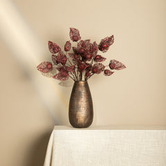 Twig Plant burgundy palace lantern flower spray