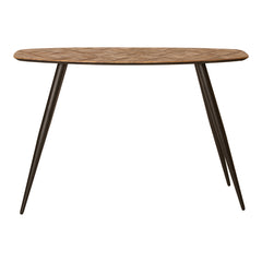 Tyano Natural recycled teak wood side table