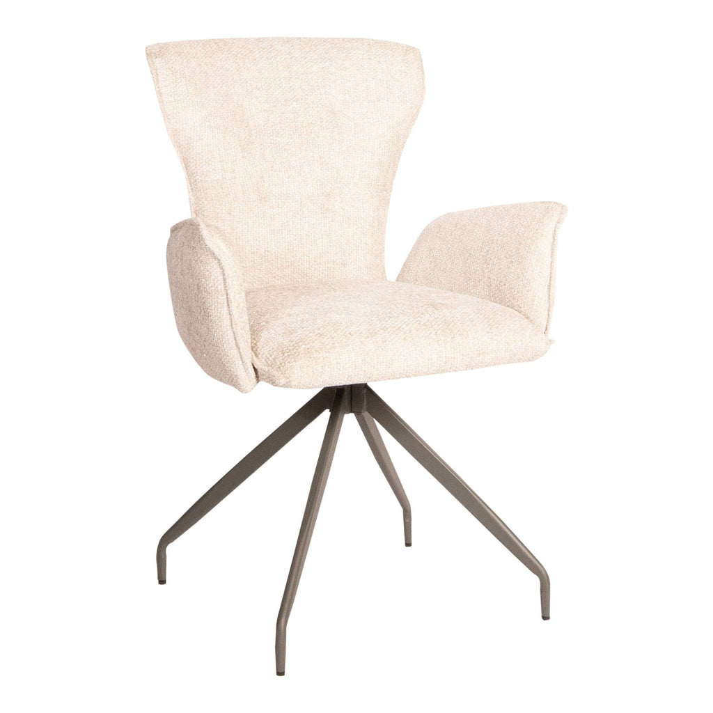 Vetus Cream dining chair with arms legacy 15 dove