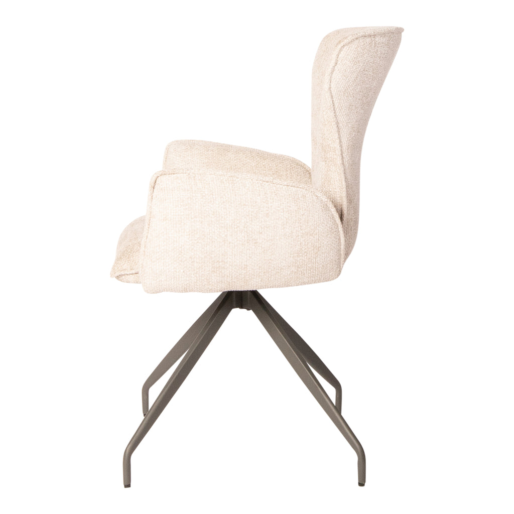 Vetus Cream dining chair with arms legacy 15 dove