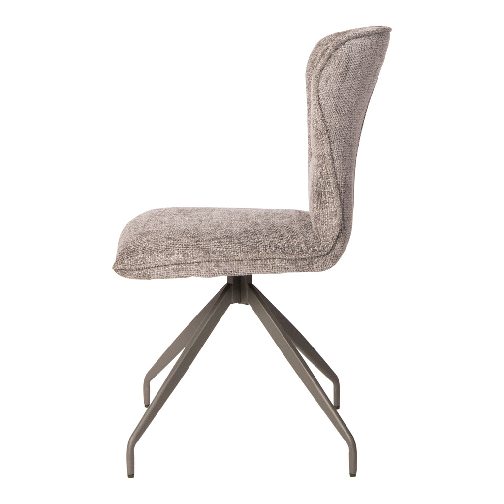 Vetus Grey dining chair legacy 18 steel grey legs