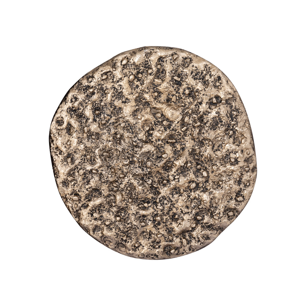 Victoire Gold casted alu round rough wall panel