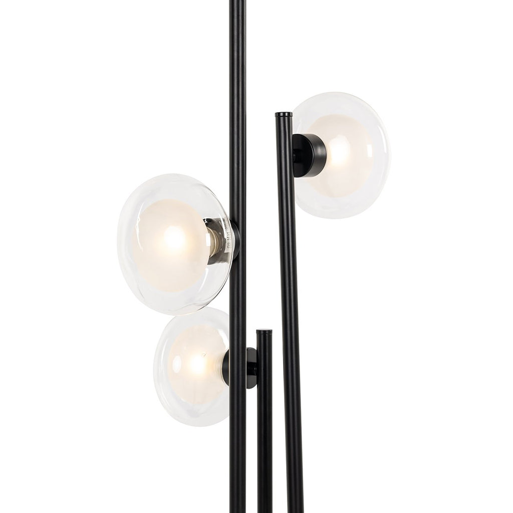 Vloerlamp Luva zwart (Black)