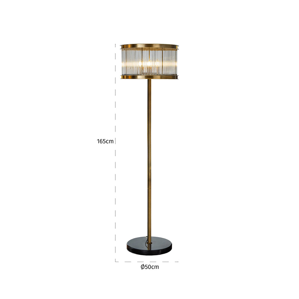 Vloerlamp Nadine (Bronze)