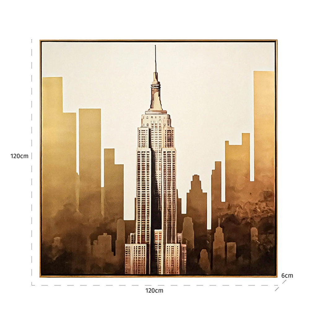 Wall art Empire (Gold)