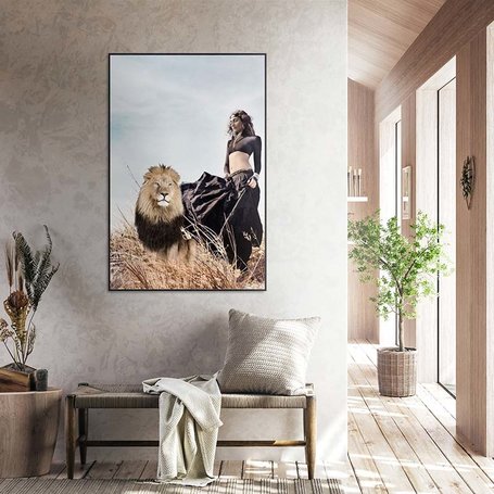 Wall Art - Lion Queen-