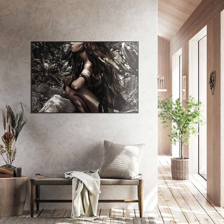 Wall Art - Warrior Of Nature-