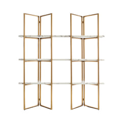 Wandkast Lagrand gold met 3 planken (Gold)