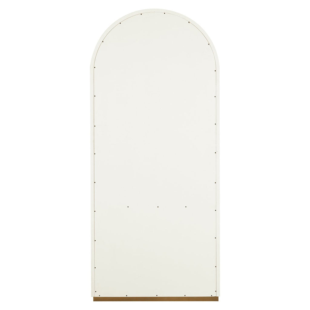 Wandkast Tivoli met gebogen bovenkant 2-deurs 3-planken (White)