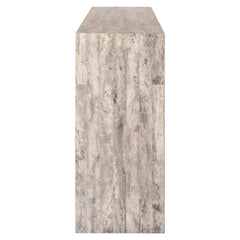 Wandtafel La Rague natural grey travertine (Grijs)