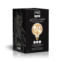 Wi-Fi Smart LED Filament gold lamp ball E27