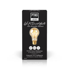 WiFi Smart LED filament gold lamp pear E27