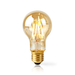 WiFi Smart LED filament gold lamp pear E27