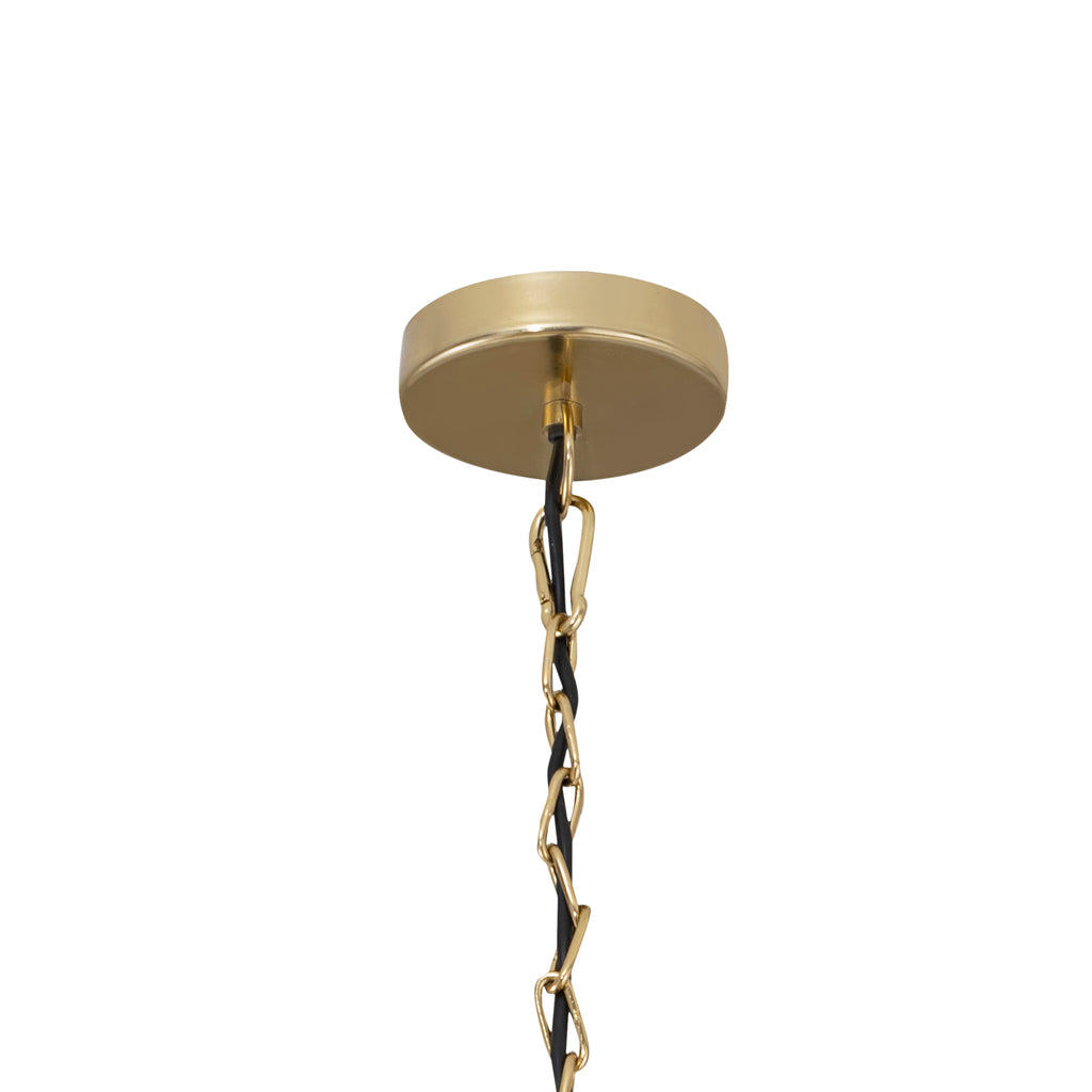 Wilco Brass casted alu hanging lamp chains small