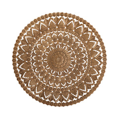 Willian Brown MDF round wallpanel carved L