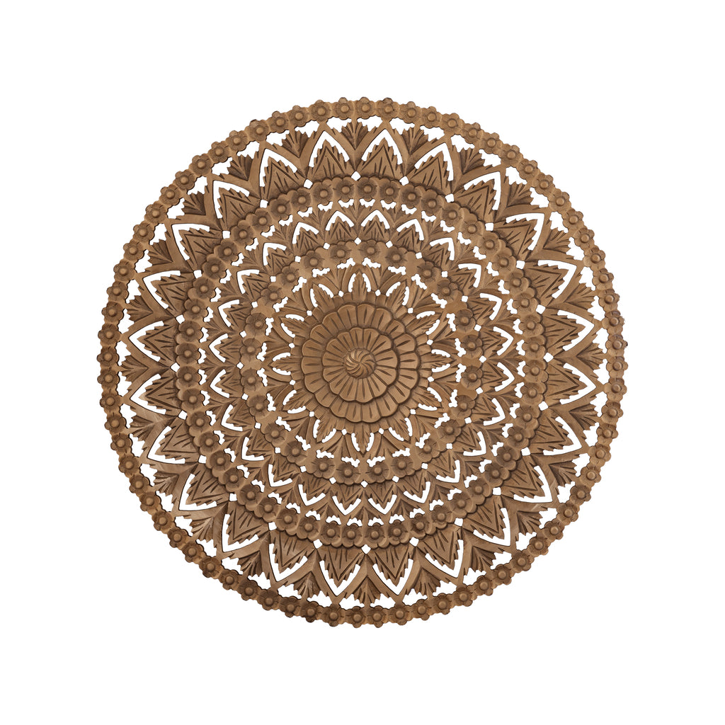 Willian Brown MDF round wallpanel carved S