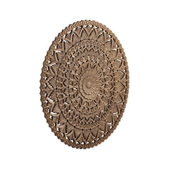 Willian Brown MDF round wallpanel carved S