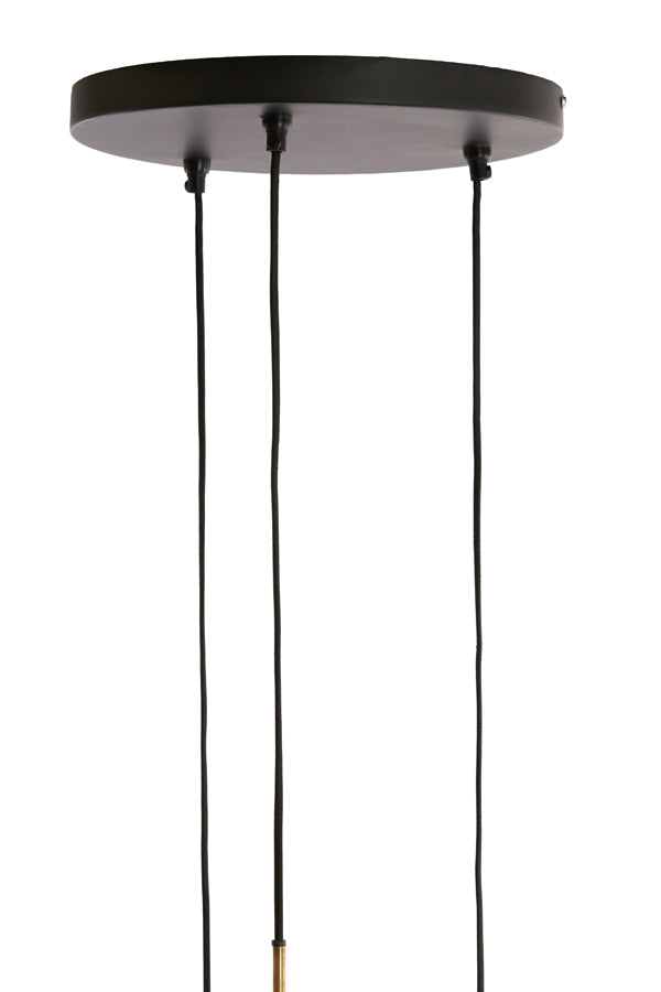 Hanglamp Yaelle - Antiek Brons - Ã˜36cm - 3L