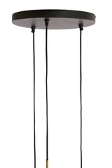 Hanglamp Yaelle - Antiek Brons - Ã˜36cm - 3L