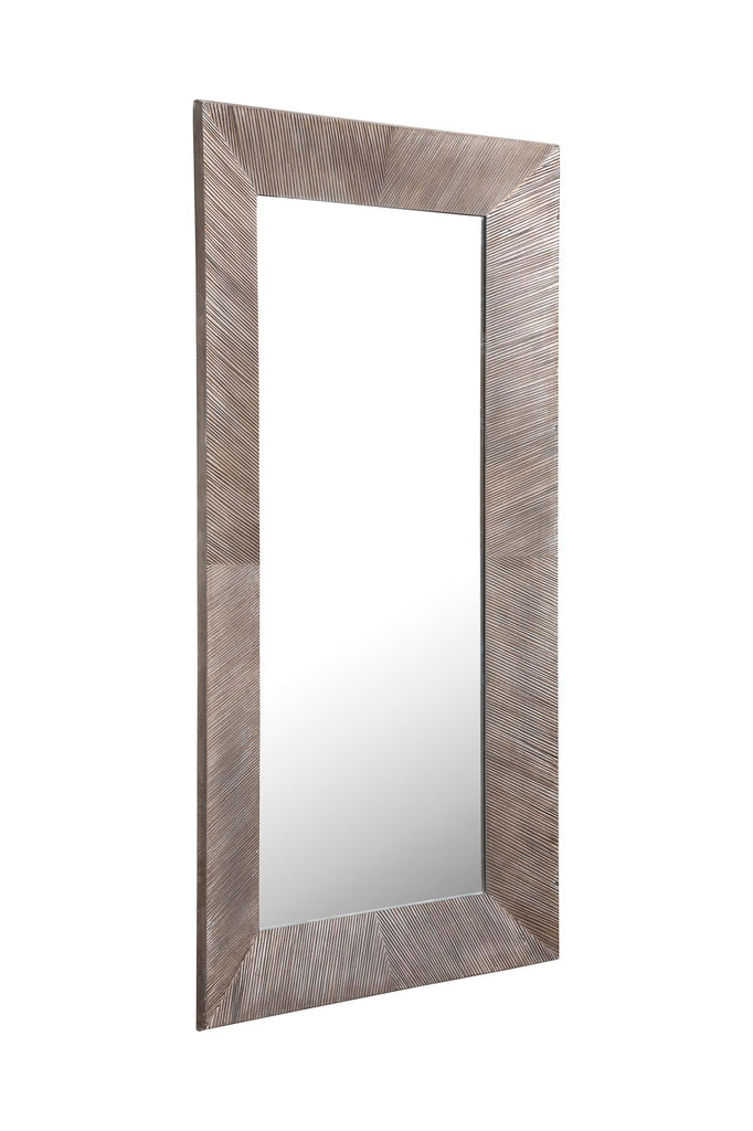 Zapp Silver MDF mirror rectangle