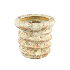 Zero Cream cement pot swirl screw round M